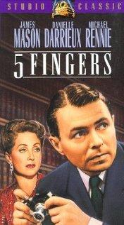 5 Fingers (1952) movie poster