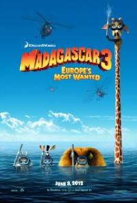 Madagascar 3: Europe's Most Wanted (2012) movie poster