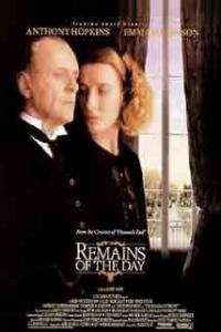 The Remains of the Day (1993) movie poster