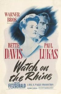 Watch on the Rhine (1943) movie poster