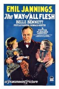 The Way of All Flesh (1927) movie poster