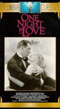 One Night of Love (1934) movie poster