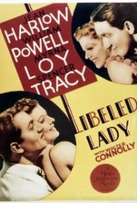 Libeled Lady (1936) movie poster