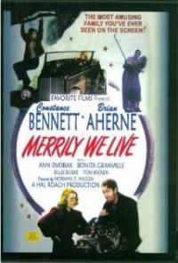 Merrily We Live (1938) movie poster