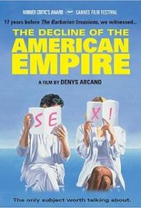 The Decline of the American Empire (1986) movie poster