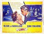 Libel (1959) movie poster