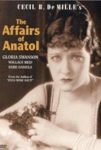 The Affairs of Anatol (1921) movie poster
