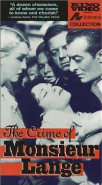 The Crime of Monsieur Lange (1936) movie poster