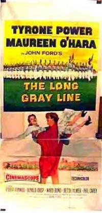 The Long Gray Line (1955) movie poster