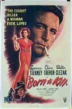 Born to Kill (1947) movie poster