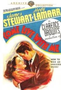 Come Live with Me (1941) movie poster