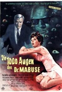 The 1,000 Eyes of Dr. Mabuse (1960) movie poster