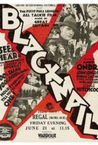 Blackmail (1929) movie poster