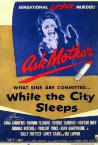 While the City Sleeps (1956) movie poster