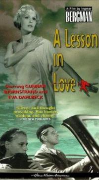 A Lesson in Love (1954) movie poster