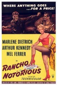 Rancho Notorious (1952) movie poster