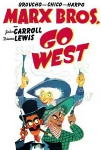 Go West (1940) movie poster