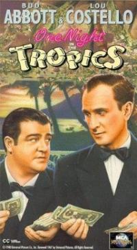 One Night in the Tropics (1940) movie poster