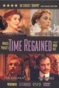 Marcel Proust's Time Regained (1999) movie poster
