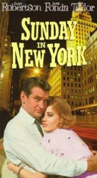 Sunday in New York (1963) movie poster