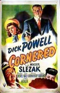 Cornered (1945) movie poster