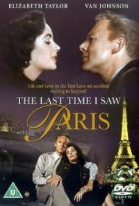 The Last Time I Saw Paris (1954) movie poster