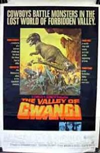 The Valley of Gwangi (1969) movie poster