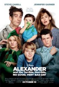 Alexander and the Terrible, Horrible, No Good, Very Bad Day (2014) movie poster