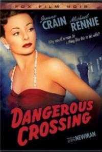 Dangerous Crossing (1953) movie poster