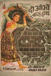 Do Ankhen Barah Haath (1957) movie poster