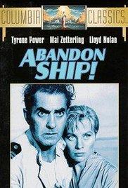 Abandon Ship (1957) movie poster