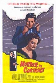 Murder by Contract (1958) movie poster