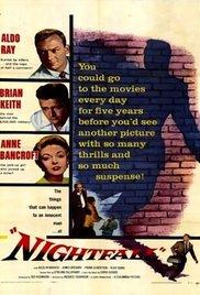 Nightfall (1957) movie poster