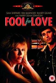 Fool for Love (1985) movie poster