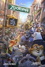 Zootopia (2016) movie poster