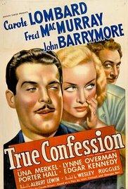 True Confession (1937) movie poster