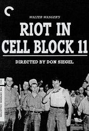Riot in Cell Block 11 (1954) movie poster