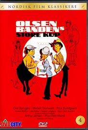 Olsen-bandens store kup (1972) movie poster
