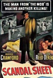 Scandal Sheet (1952) movie poster