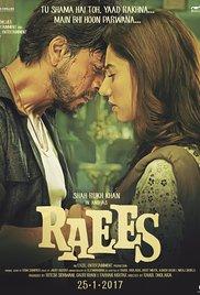 Raees (2017) movie poster