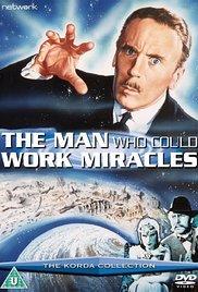 The Man Who Could Work Miracles (1936) movie poster