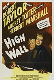 High Wall (1947) movie poster