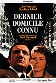 Dernier domicile connu (1970) movie poster