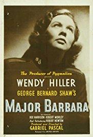 Major Barbara (1941) movie poster