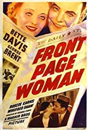Front Page Woman (1935) movie poster
