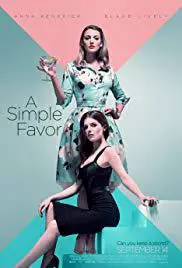 A Simple Favor (2018) movie poster