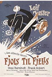 Fjols til fjells (1957) movie poster