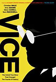 Vice (2018) movie poster
