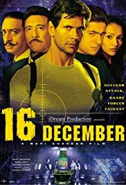 16 December (2002) movie poster