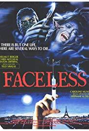 Faceless (1987) movie poster